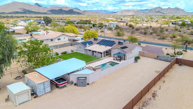 37508 N 12th St, Phoenix, AZ 85086 - aerial perspective of suburban area featuring a mountain backdrop