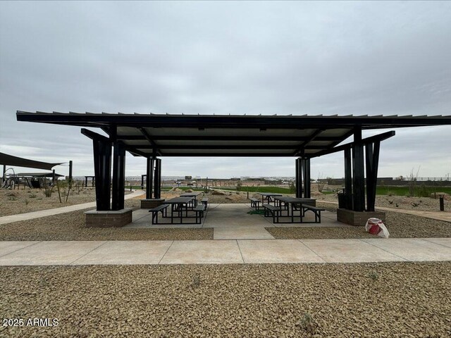 view of property's community featuring a gazebo