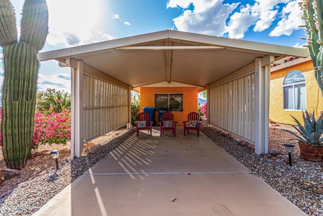 view of patio