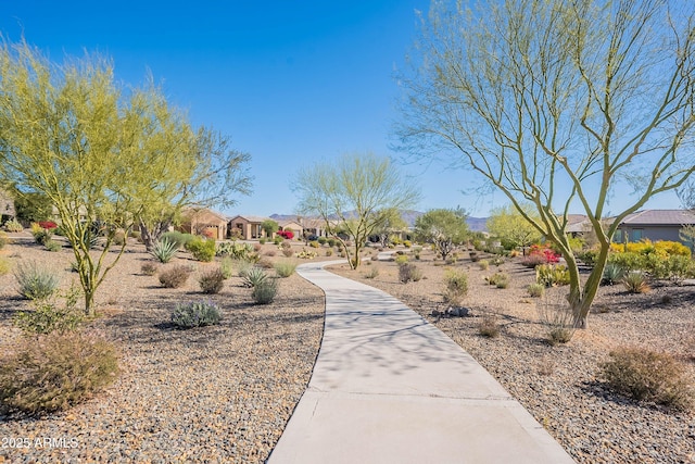 surrounding community featuring a residential view