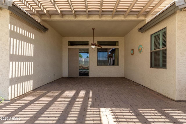 8256 W Bloomfield Rd, Peoria, AZ 85381 - view of patio featuring ceiling fan