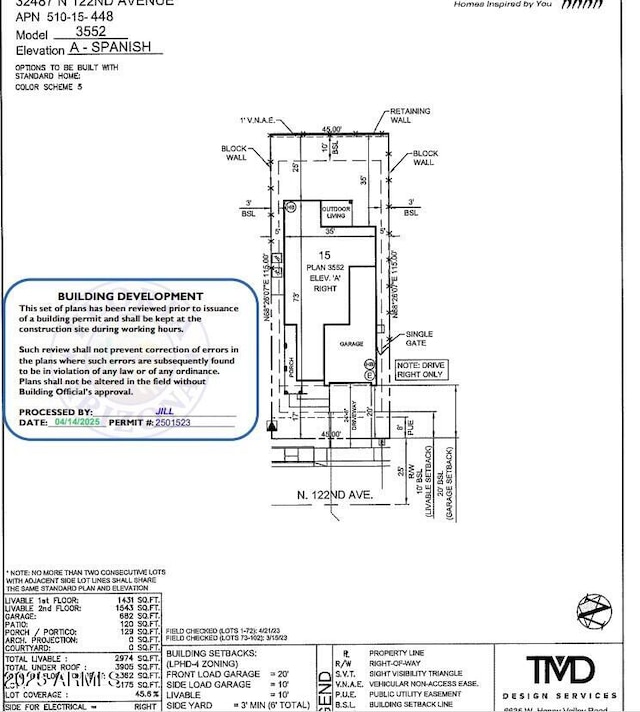 32487 N 122nd Ave, Peoria, AZ 85383 - home floor plan