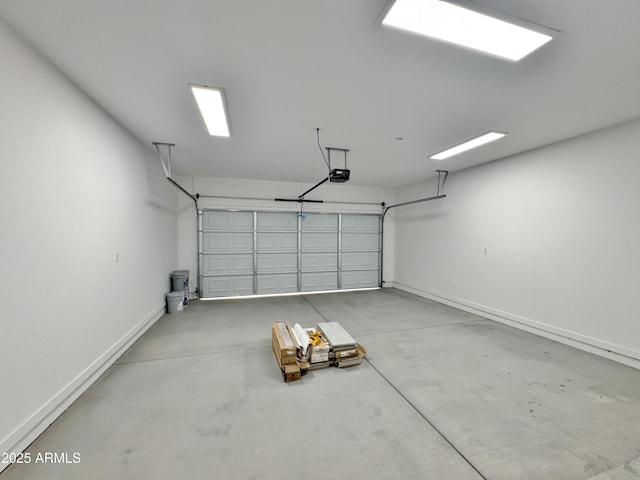 15422 S Sequoia Cir, Arizona City, AZ 85123 - garage with baseboards and a garage door opener