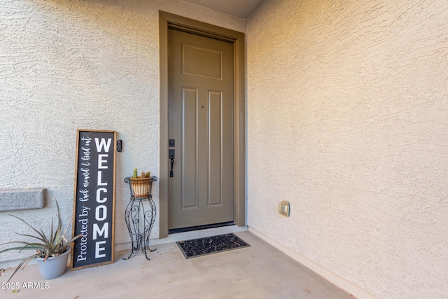 view of property entrance