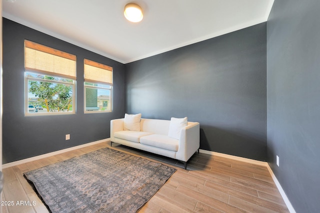 29339 N 135th Dr, Peoria, AZ 85383 - sitting room featuring wood finished floors and baseboards