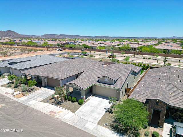 29339 N 135th Dr, Peoria, AZ 85383 - aerial view of residential area featuring a mountainous background