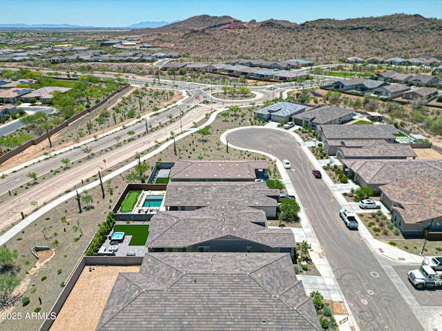 29339 N 135th Dr, Peoria, AZ 85383 - aerial perspective of suburban area with mountains