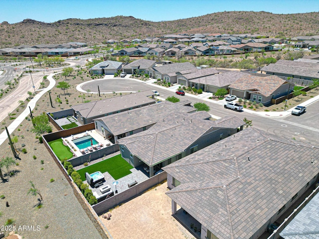 29339 N 135th Dr, Peoria, AZ 85383 - aerial view of residential area with a mountain backdrop