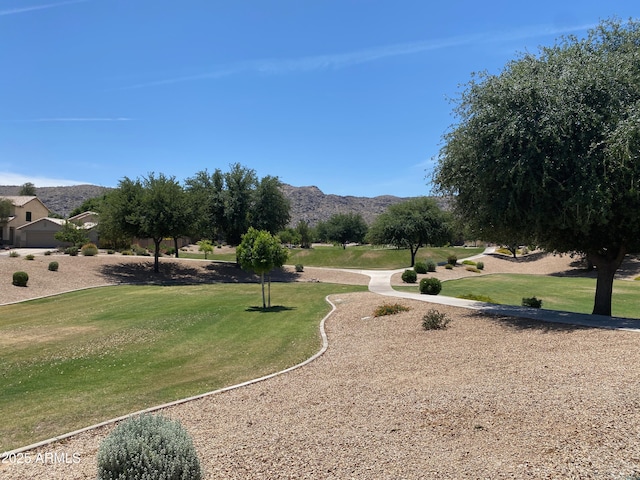 2627 E Gary Way, Phoenix, AZ 85042 - view of home's community featuring a mountain view and a yard