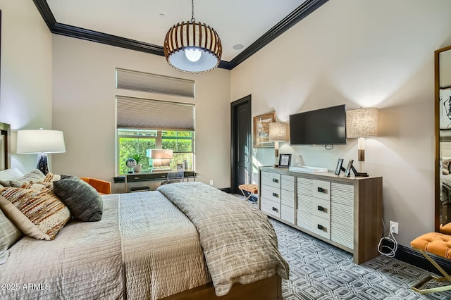 28609 N Cottonwood Basin Dr, Rio Verde, AZ 85263 - carpeted bedroom with ornamental molding
