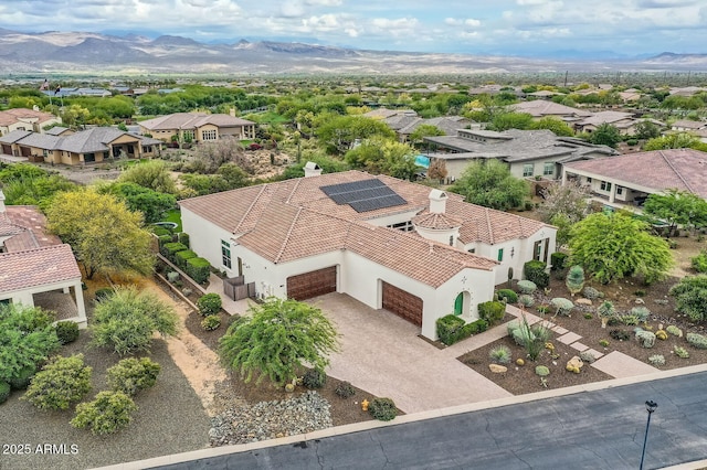 28609 N Cottonwood Basin Dr, Rio Verde, AZ 85263 - aerial perspective of suburban area featuring mountains