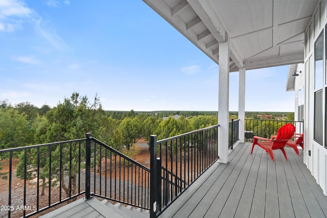 1305 N 22nd Ave, Show Low, AZ 85901 - view of wooden terrace