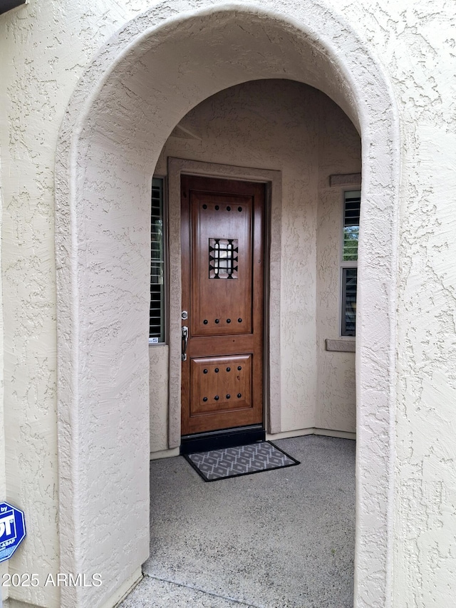 view of property entrance