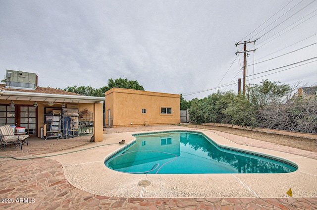 pool featuring a patio