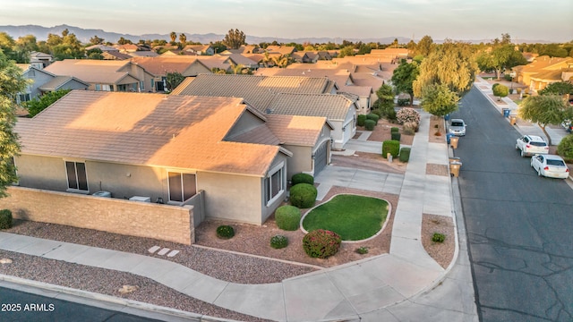 21604 E Calle De Flores, Queen Creek, AZ 85142 - drone / aerial view featuring a residential view