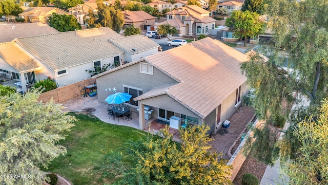 21604 E Calle De Flores, Queen Creek, AZ 85142 - drone / aerial view with a residential view