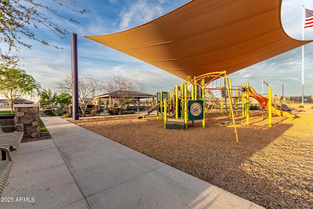 view of community playground