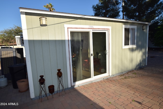 view of shed / structure