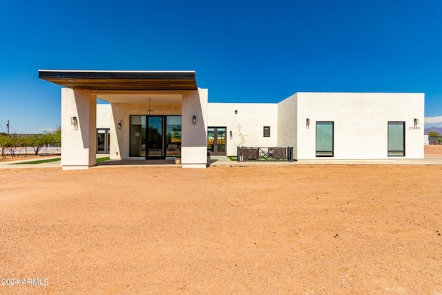 23008 E Galveston St, Mesa, AZ 85212 - rear view of house featuring stucco siding and a patio area