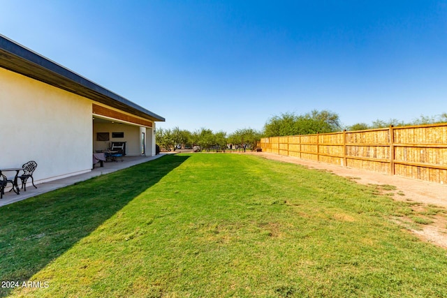 23008 E Galveston St, Mesa, AZ 85212 - view of yard featuring fence and a patio area