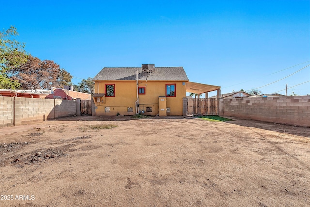 view of back of house