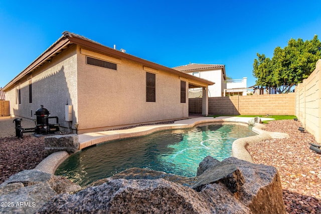 view of pool