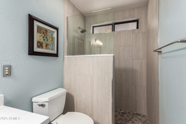 9243 W Kimberly Way, Peoria, AZ 85382 - bathroom with a walk in shower, toilet, and vanity
