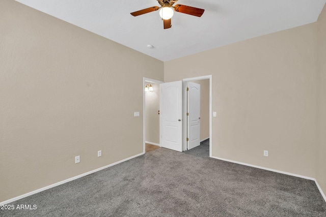 11318 W Monte Vista Rd, Avondale, AZ 85392 - carpeted spare room featuring a ceiling fan and baseboards