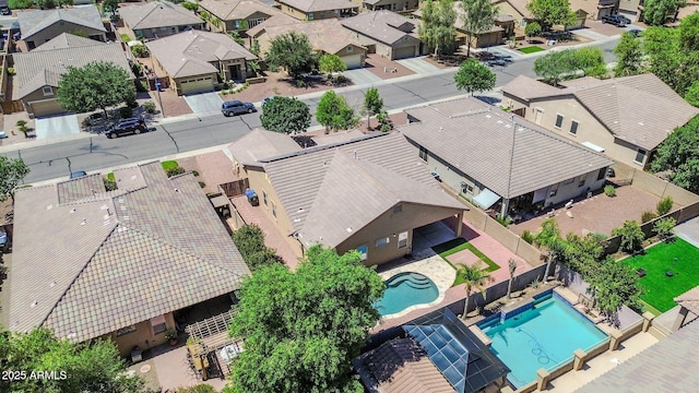 11318 W Monte Vista Rd, Avondale, AZ 85392 - aerial view of residential area with a pool area