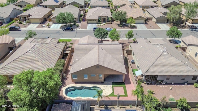 11318 W Monte Vista Rd, Avondale, AZ 85392 - aerial view of residential area with a pool area