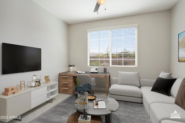 20644 W Mariposa St, Buckeye, AZ 85396 - living room with ceiling fan
