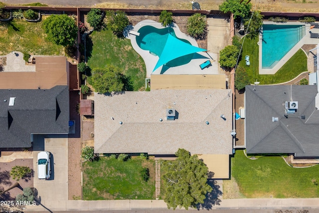 drone / aerial view