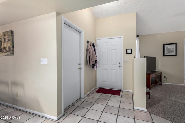 view of tiled entryway