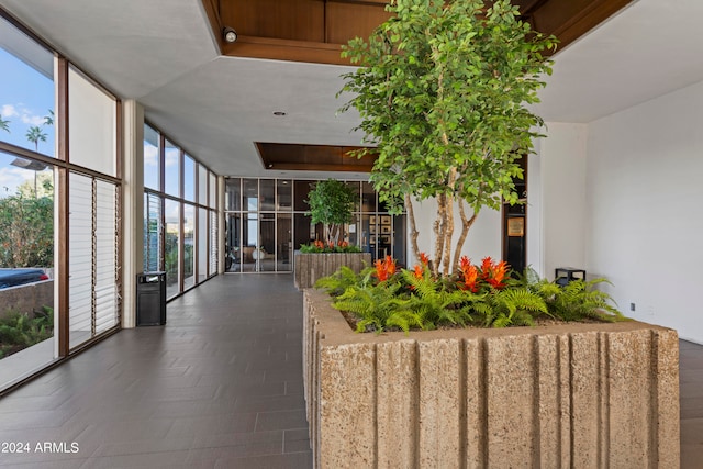 view of community lobby