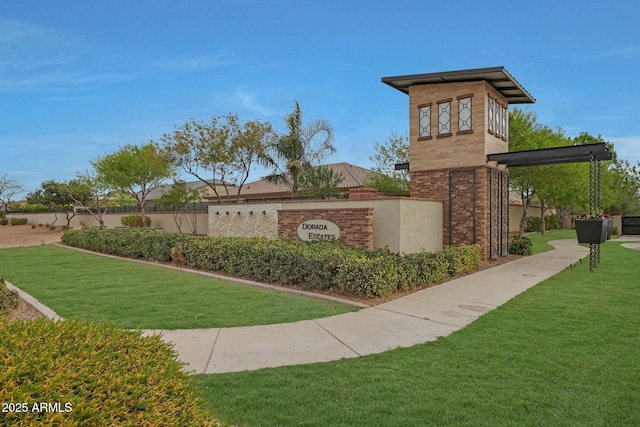 17756 E Colt Dr, Queen Creek, AZ 85142 - community / neighborhood sign featuring a lawn