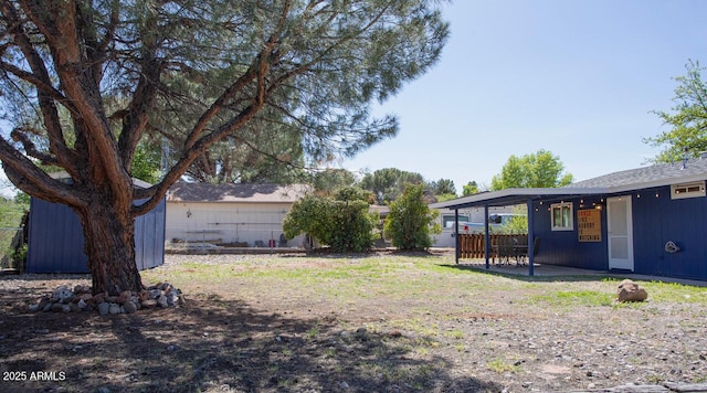 4905 E Horseshoe Ln, Cottonwood, AZ 86326 - view of yard with a fenced backyard