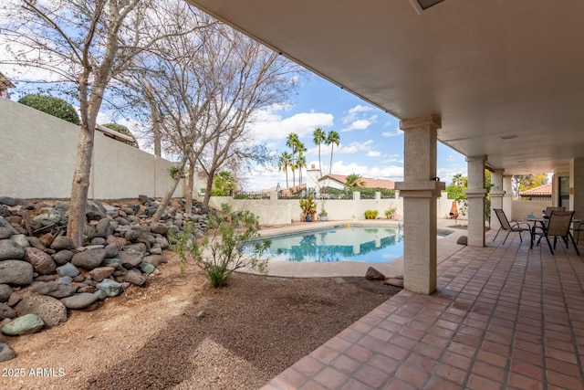 15602 N 19th St, Phoenix, AZ 85022 - view of swimming pool with a patio area