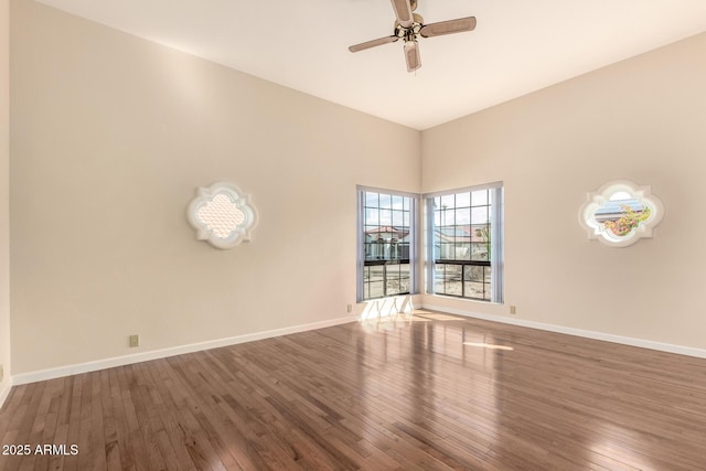 15602 N 19th St, Phoenix, AZ 85022 - unfurnished room featuring ceiling fan and wood-type flooring