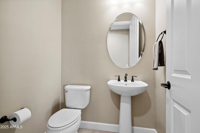 32128 S Bighorn Dr, Oracle, AZ 85623 - bathroom with toilet and baseboards