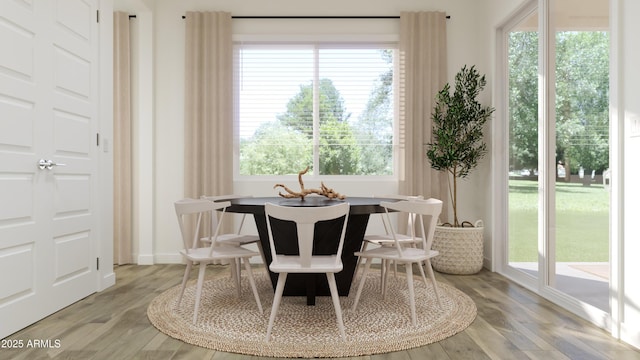sunroom / solarium featuring plenty of natural light