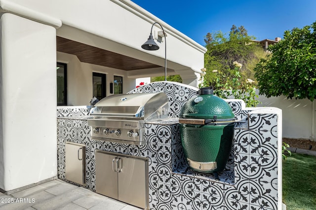 view of patio / terrace with grilling area