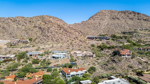 view of mountain background