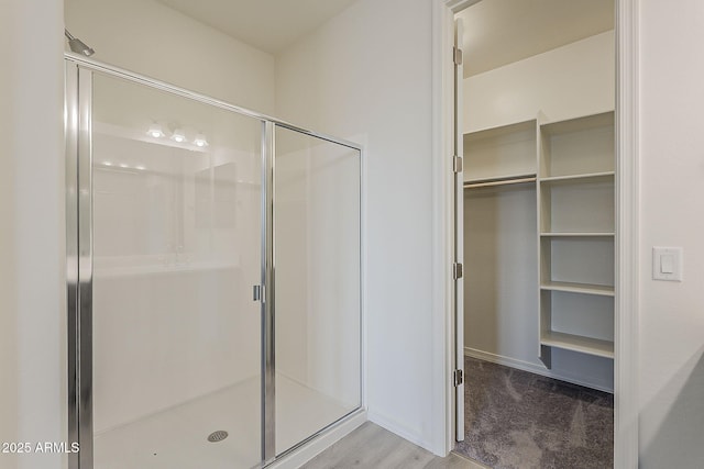 40030 W Bunker Dr, Maricopa, AZ 85138 - full bath featuring a stall shower and a spacious closet
