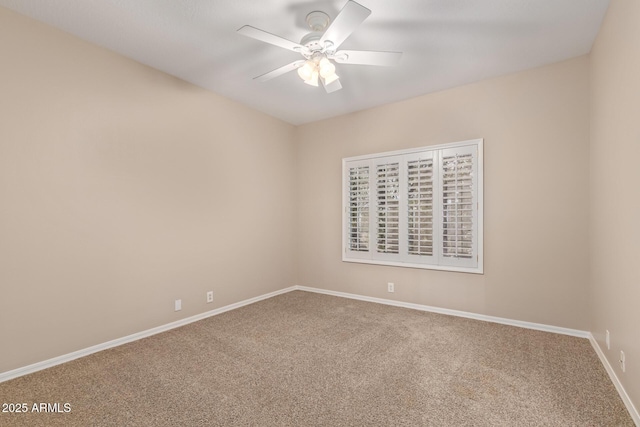 1211 E Desert Flower Ln, Phoenix, AZ 85048 - unfurnished room featuring carpet floors and a ceiling fan