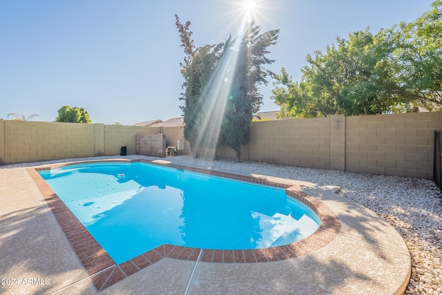 view of swimming pool