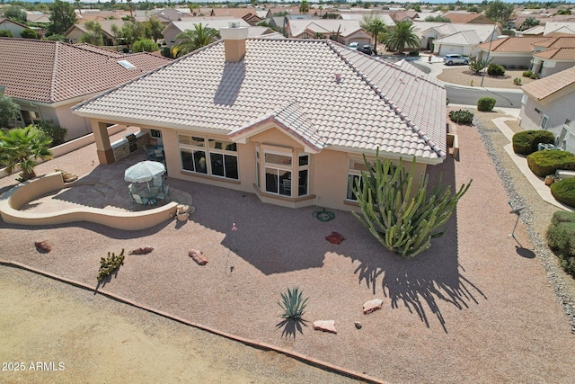 drone / aerial view featuring a residential view