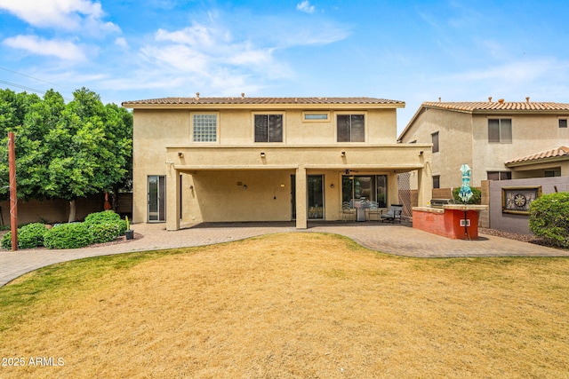 6245 W Maya Dr, Phoenix, AZ 85083 - back of house featuring a patio area and stucco siding