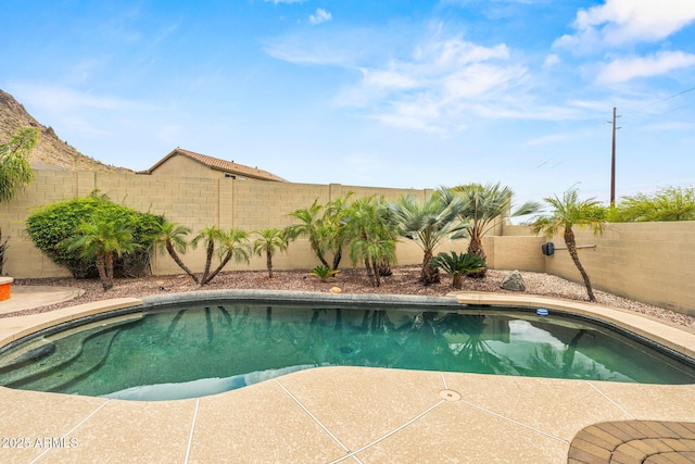 6245 W Maya Dr, Phoenix, AZ 85083 - view of swimming pool with a fenced backyard