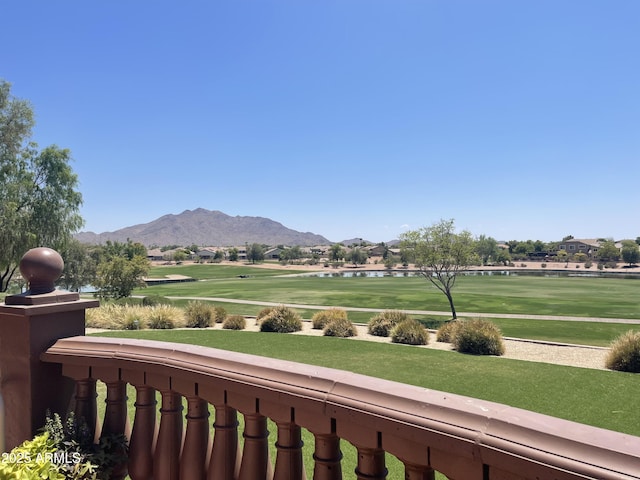 6557 S Classic Way, Gilbert, AZ 85298 - view of mountain background with a golf club and a nearby body of water