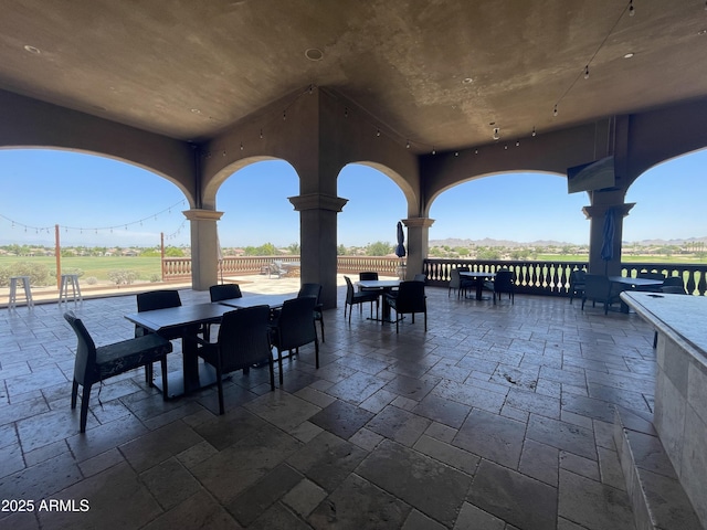 6557 S Classic Way, Gilbert, AZ 85298 - view of patio / terrace featuring outdoor dining area